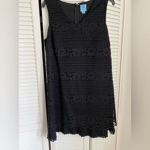 CeCe black lace dress. Size 12 - fits true to size.